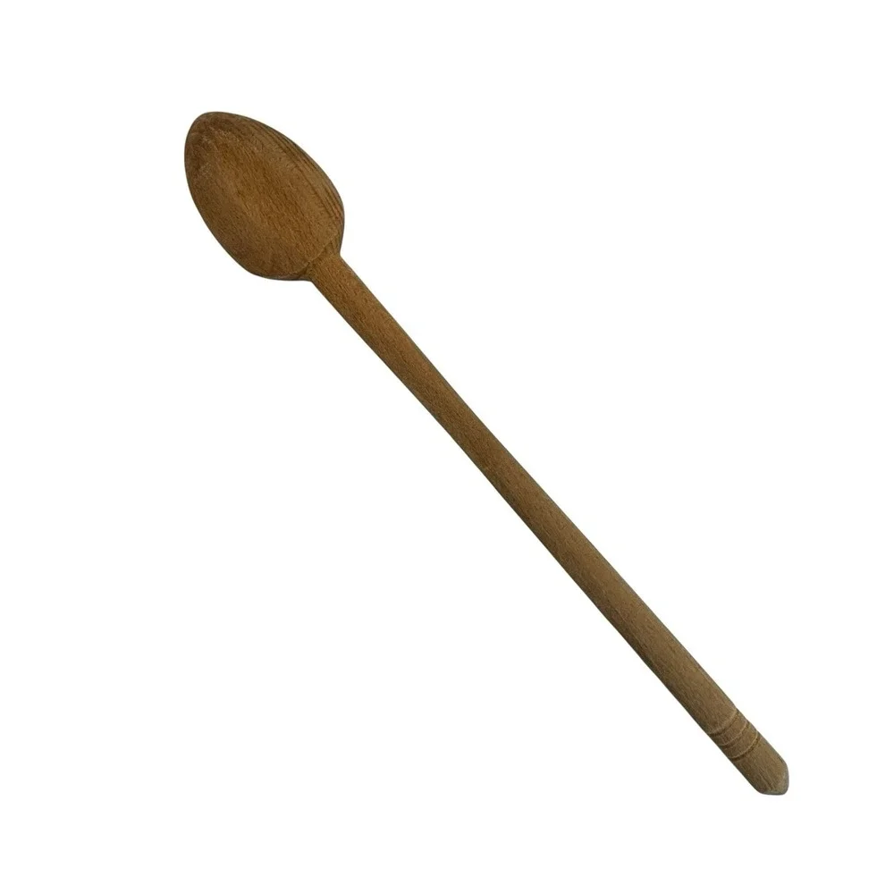 VTG‎ Wooden Spoon Set of 4 Multiple Farmhouse Kitchen Primitive Cooking Utensils